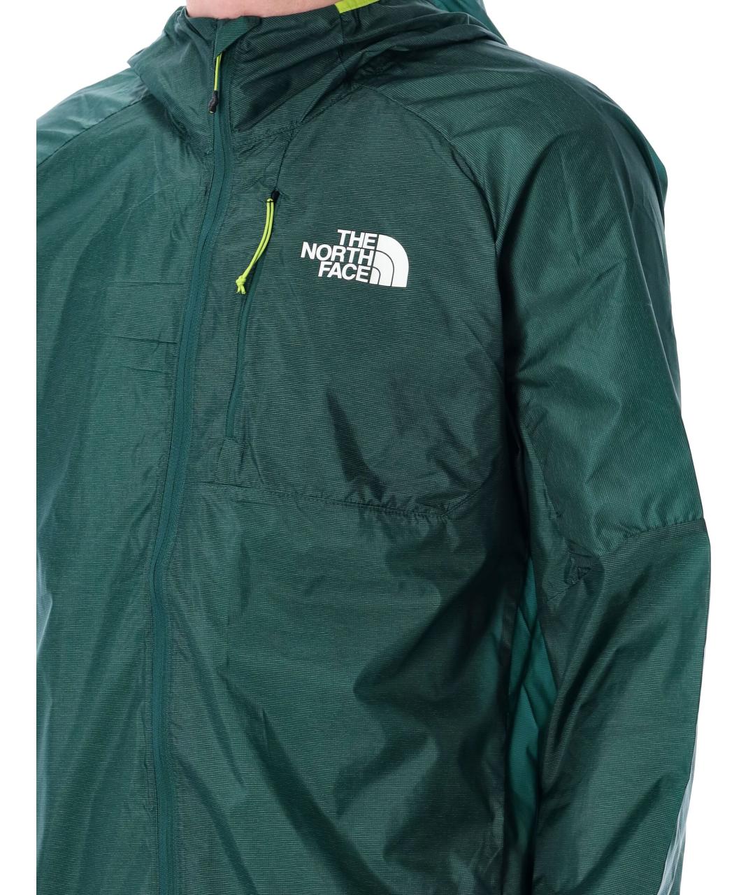 THE NORTH FACE Зеленая полиамидовая куртка, фото 3
