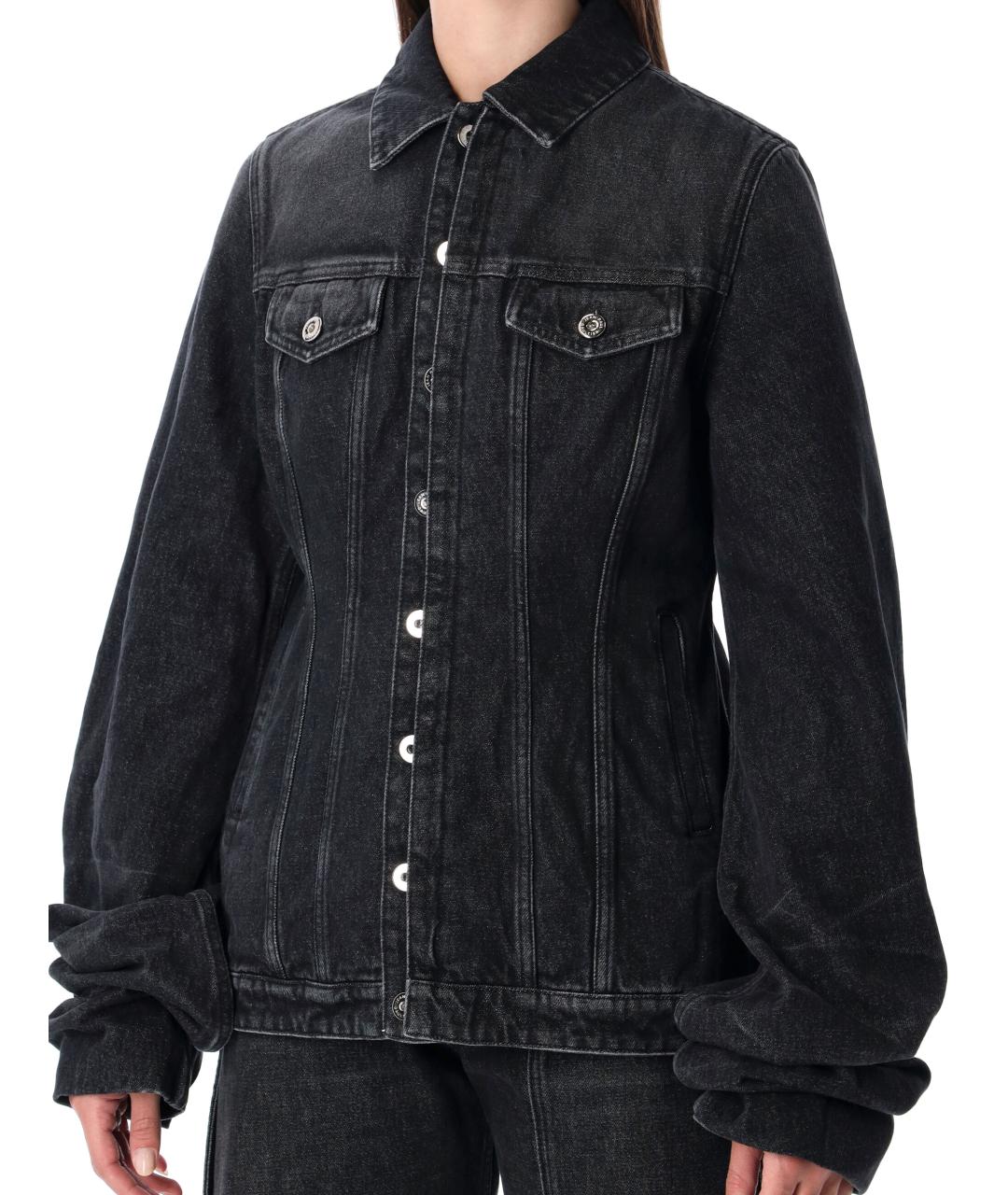 JEAN PAUL GAULTIER Черная хлопковая куртка, фото 3