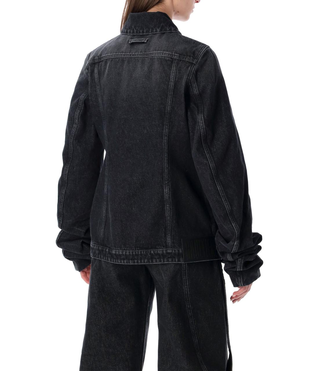 JEAN PAUL GAULTIER Черная хлопковая куртка, фото 2