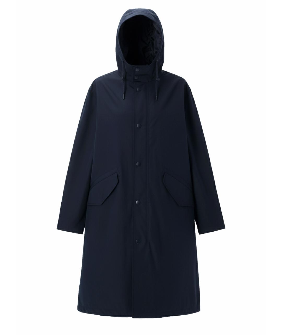 A.P.C. Синяя полиэстеровая парка, фото 1