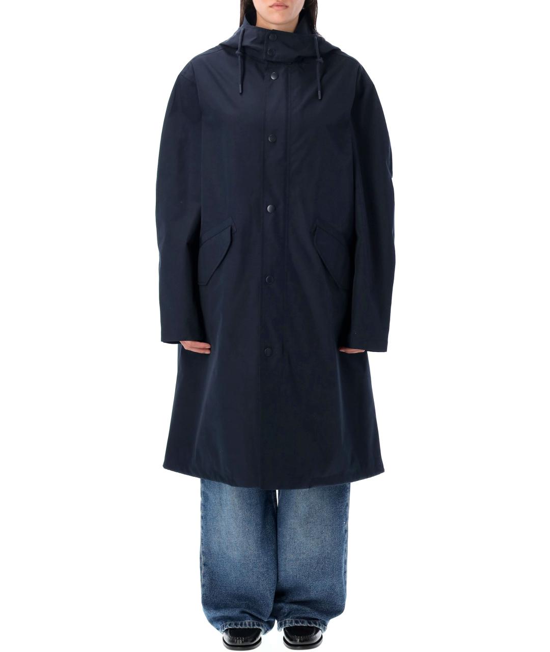 A.P.C. Синяя полиэстеровая парка, фото 5