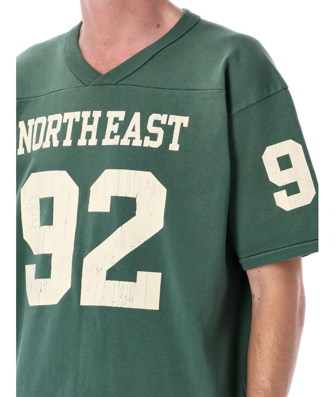 POLO RALPH LAUREN Зеленая хлопковая футболка, фото 4