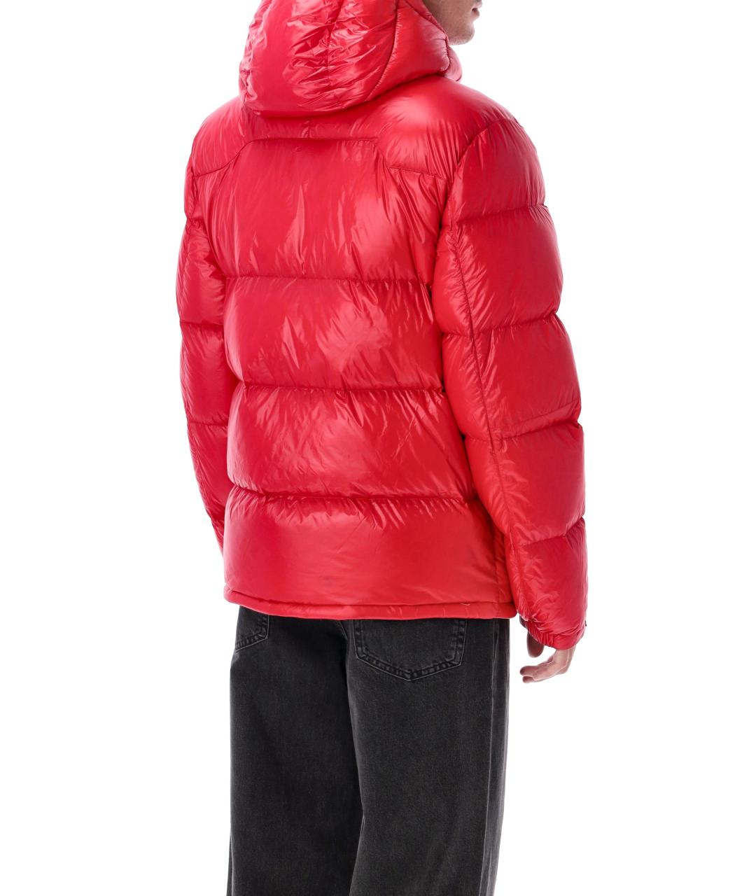 POLO RALPH LAUREN Красный полиамидовый пуховик, фото 3