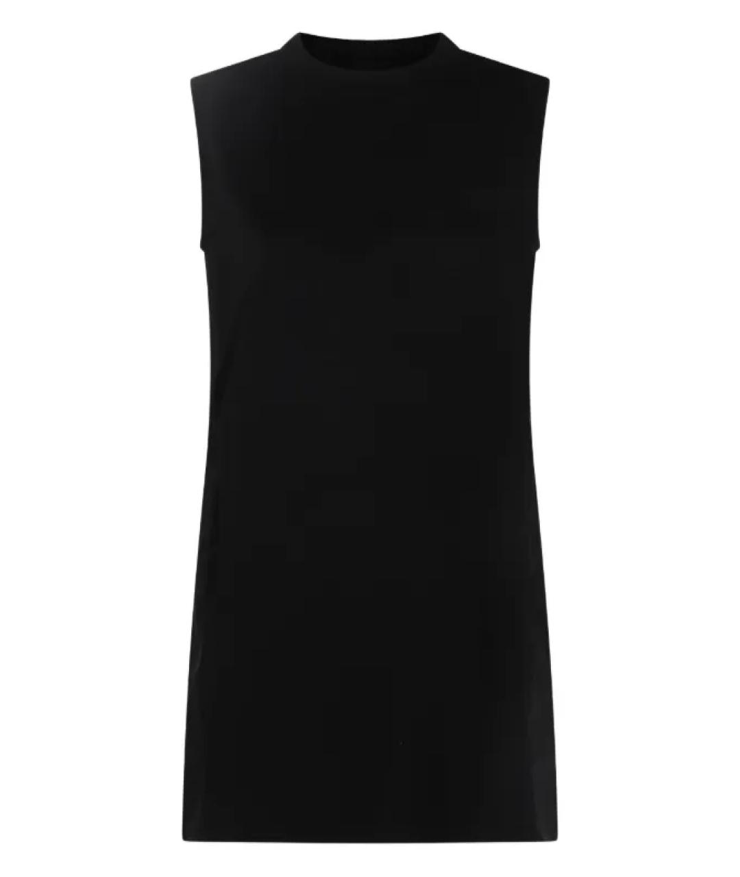 SACAI Черное хлопковое платье, фото 1