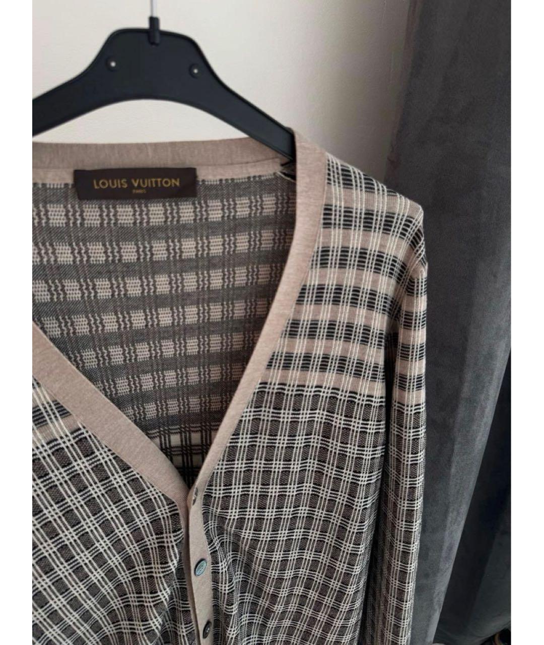 LOUIS VUITTON Шерстяной кардиган, фото 4