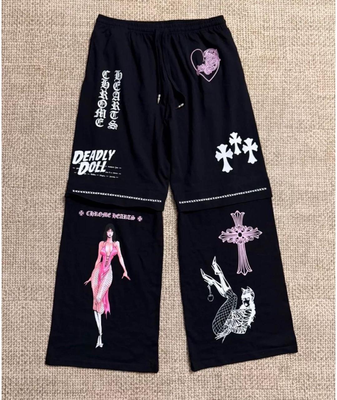 CHROME HEARTS Мульти спортивные брюки и шорты, фото 3