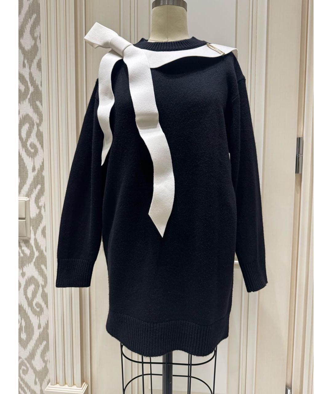 CHANEL Черное кашемировое платье, фото 7