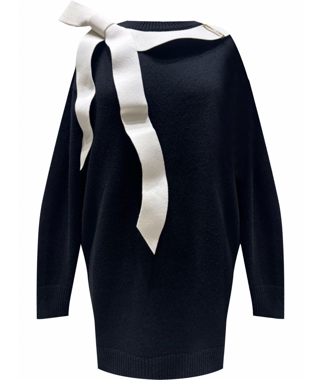 CHANEL Черное кашемировое платье, фото 1