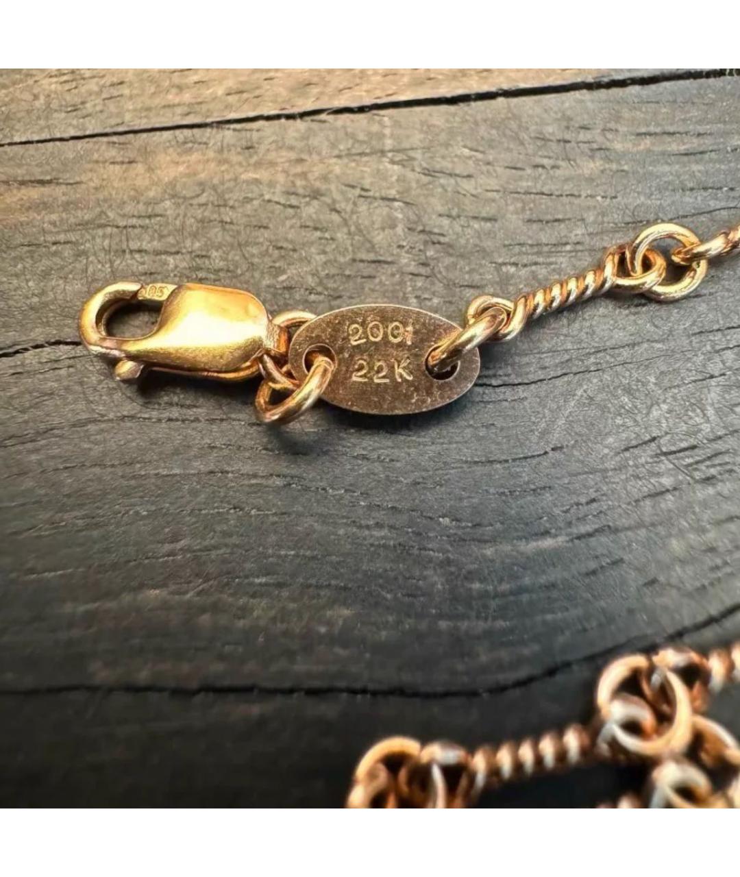 CHROME HEARTS Золотая цепочка, фото 3