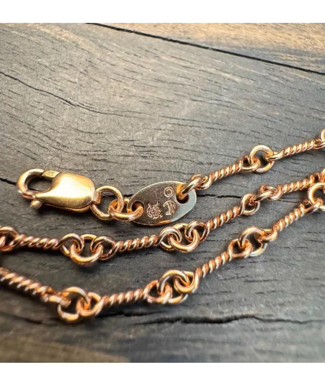 CHROME HEARTS Золотая цепочка, фото 2