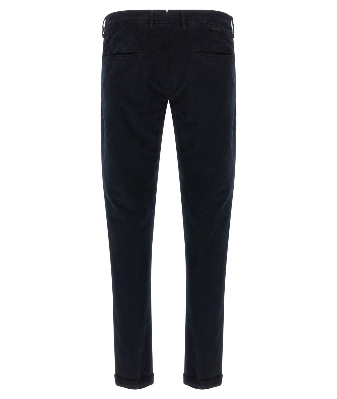 INCOTEX Синие хлопковые повседневные брюки, фото 2