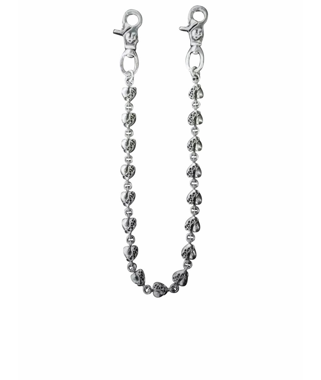CHROME HEARTS Серебряная цепочка, фото 1
