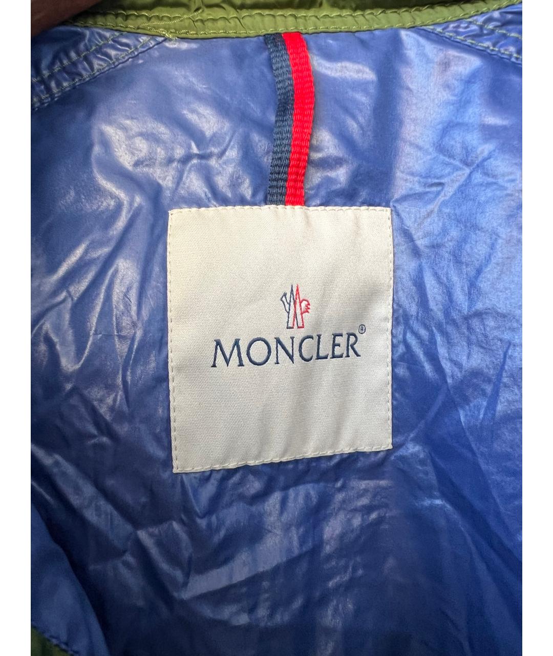 MONCLER Зеленая куртка, фото 5