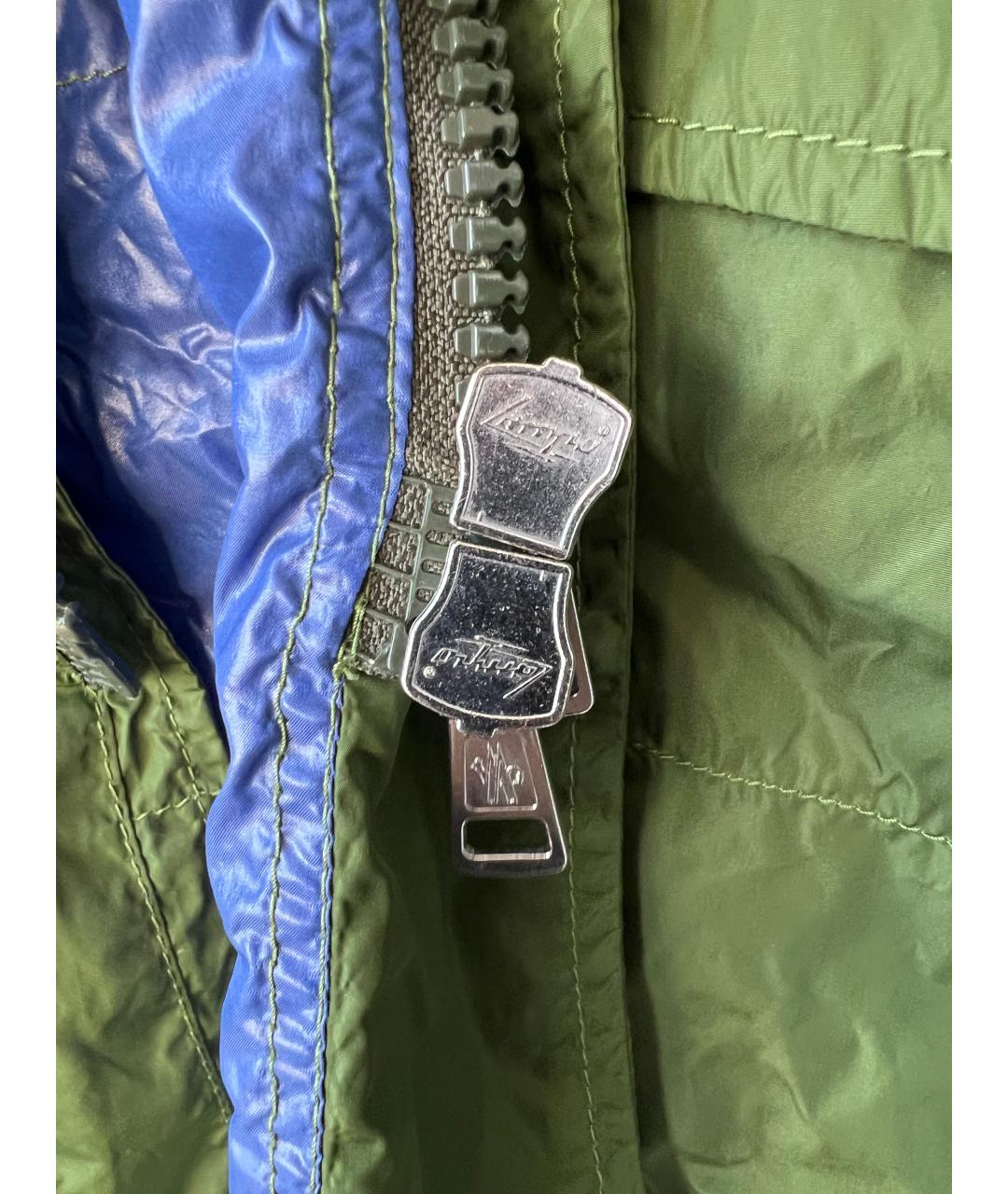 MONCLER Зеленая куртка, фото 6