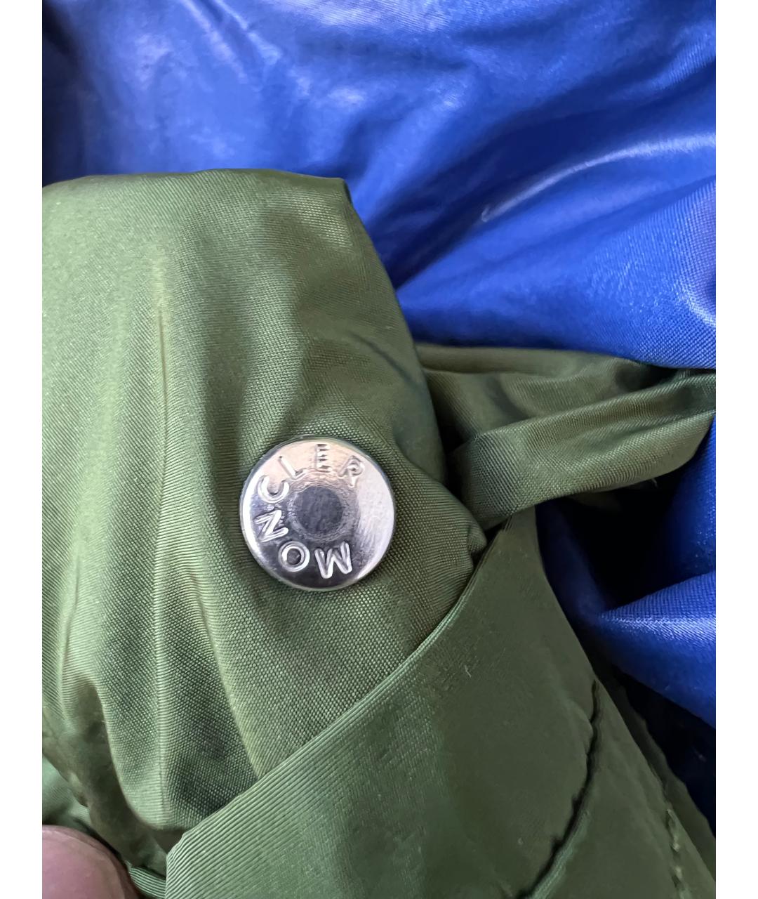 MONCLER Зеленая куртка, фото 9