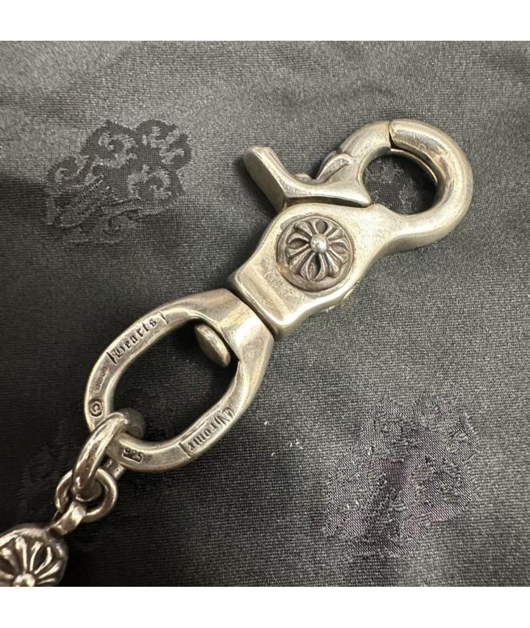 CHROME HEARTS Серебряная цепочка, фото 5