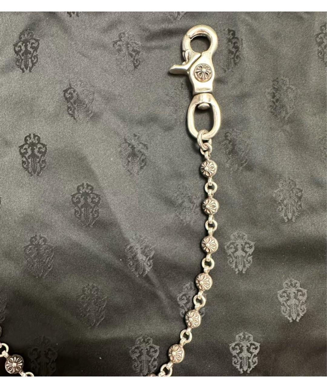 CHROME HEARTS Серебряная цепочка, фото 4