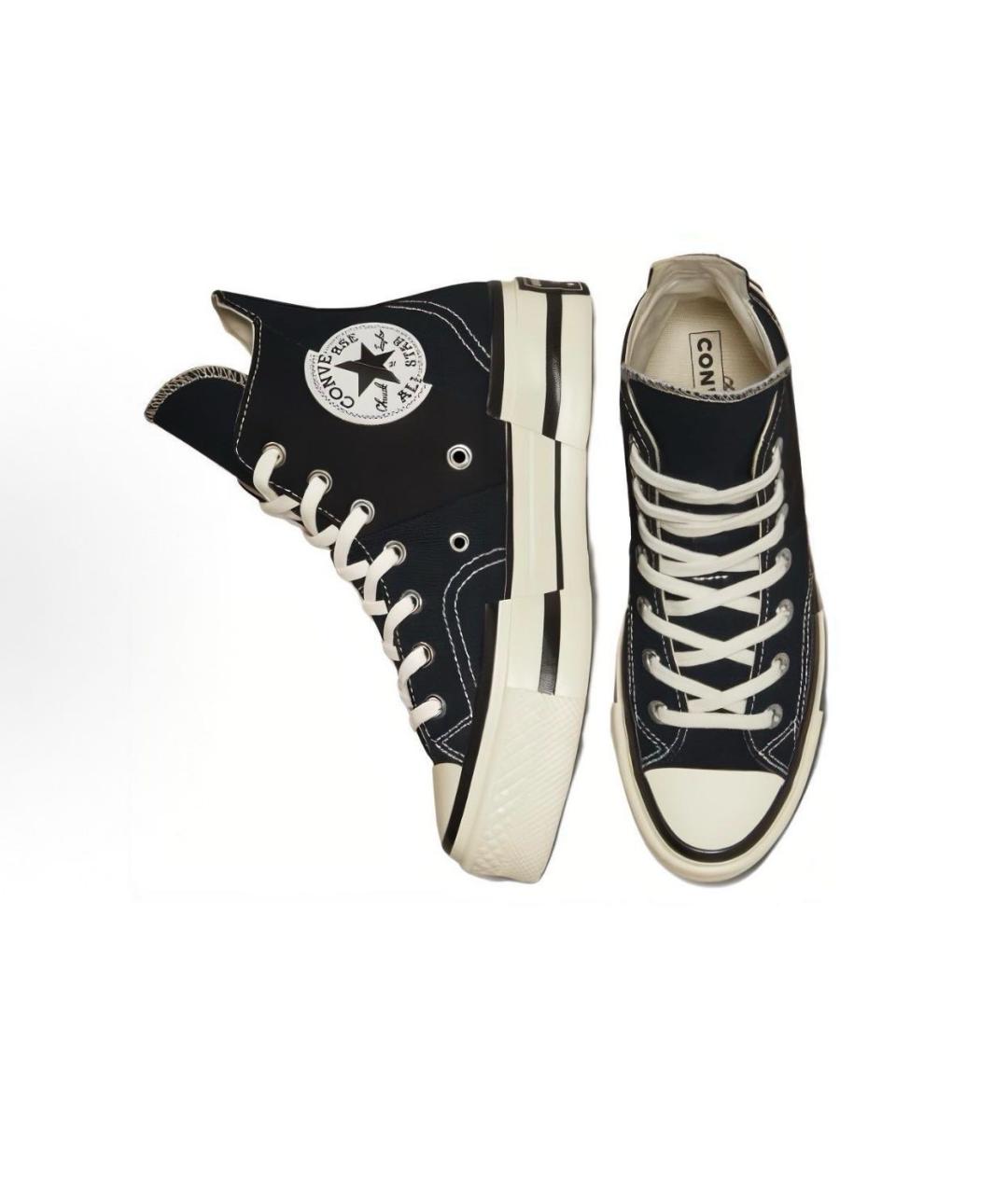 CONVERSE Черные кеды, фото 4