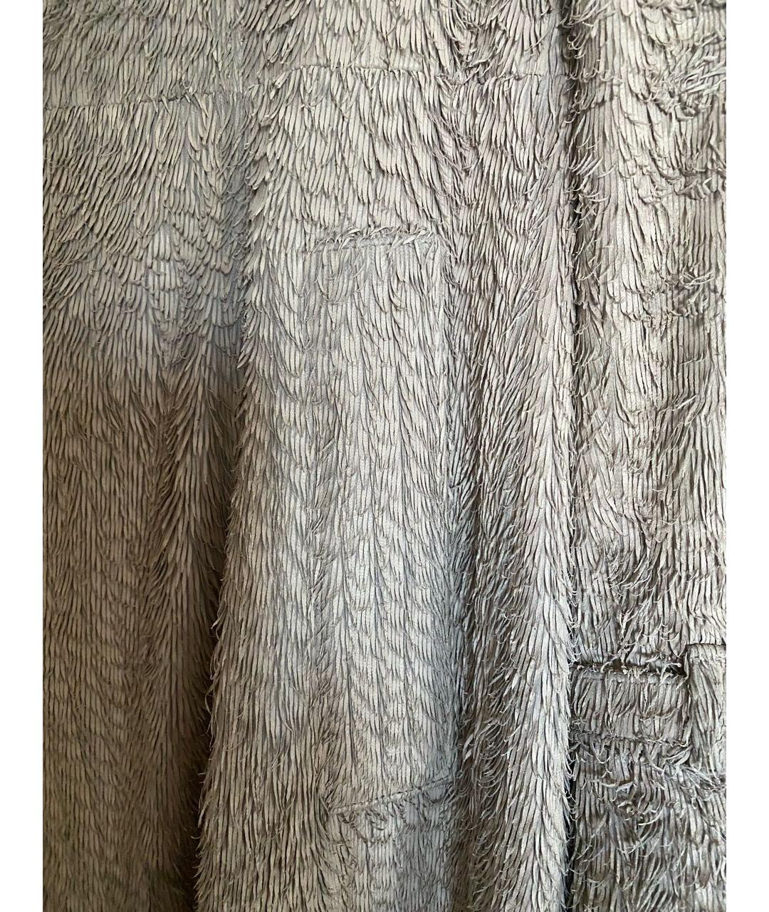 BURBERRY Бежевое кожаное пальто, фото 5