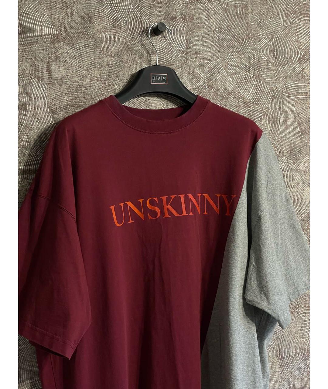 VETEMENTS Красная хлопковая футболка, фото 3