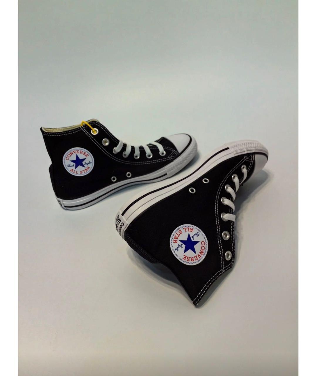CONVERSE Черные текстильные кеды, фото 6