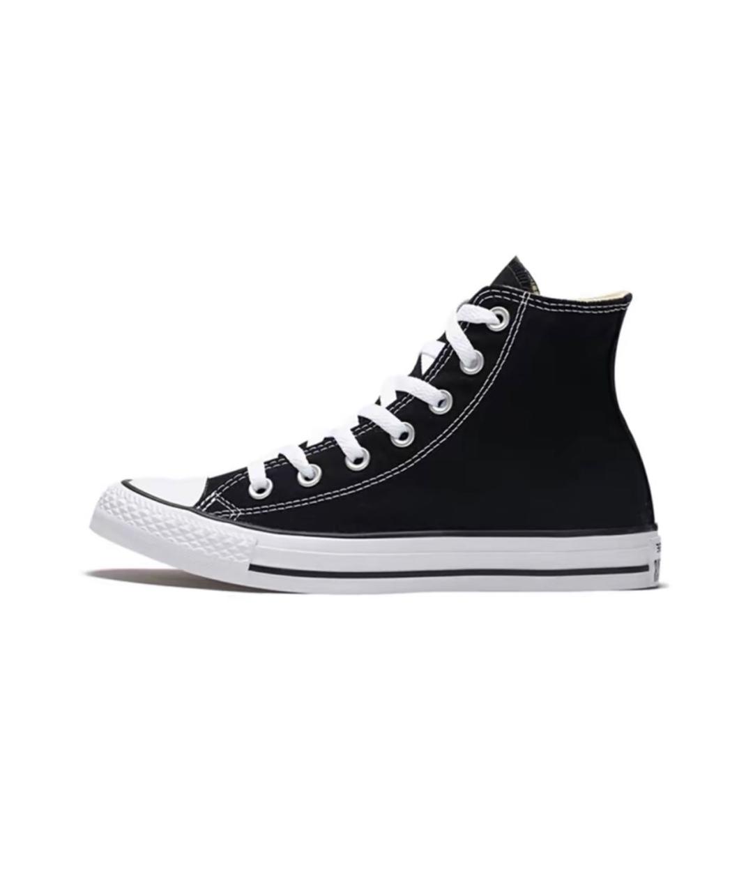 CONVERSE Черные текстильные кеды, фото 2