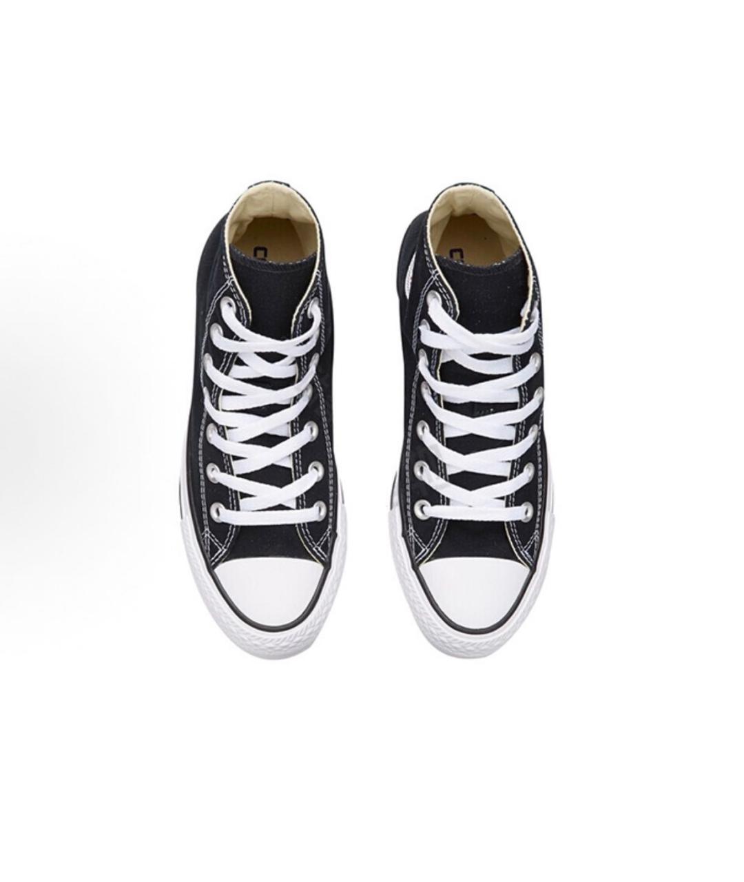 CONVERSE Черные текстильные кеды, фото 4