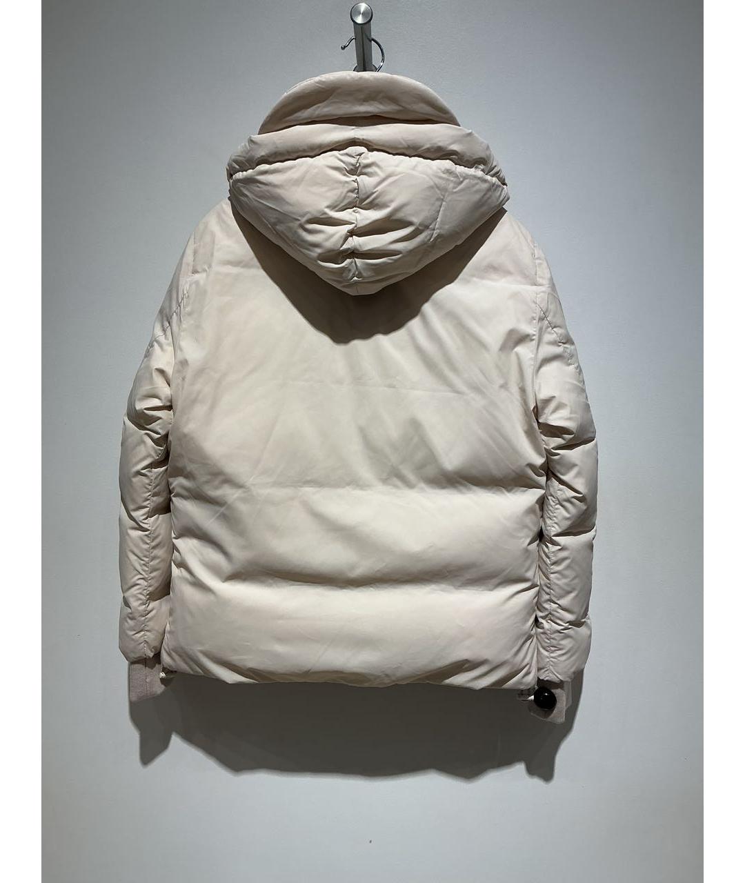 KENZO Бежевый полиэстеровый пуховик, фото 2