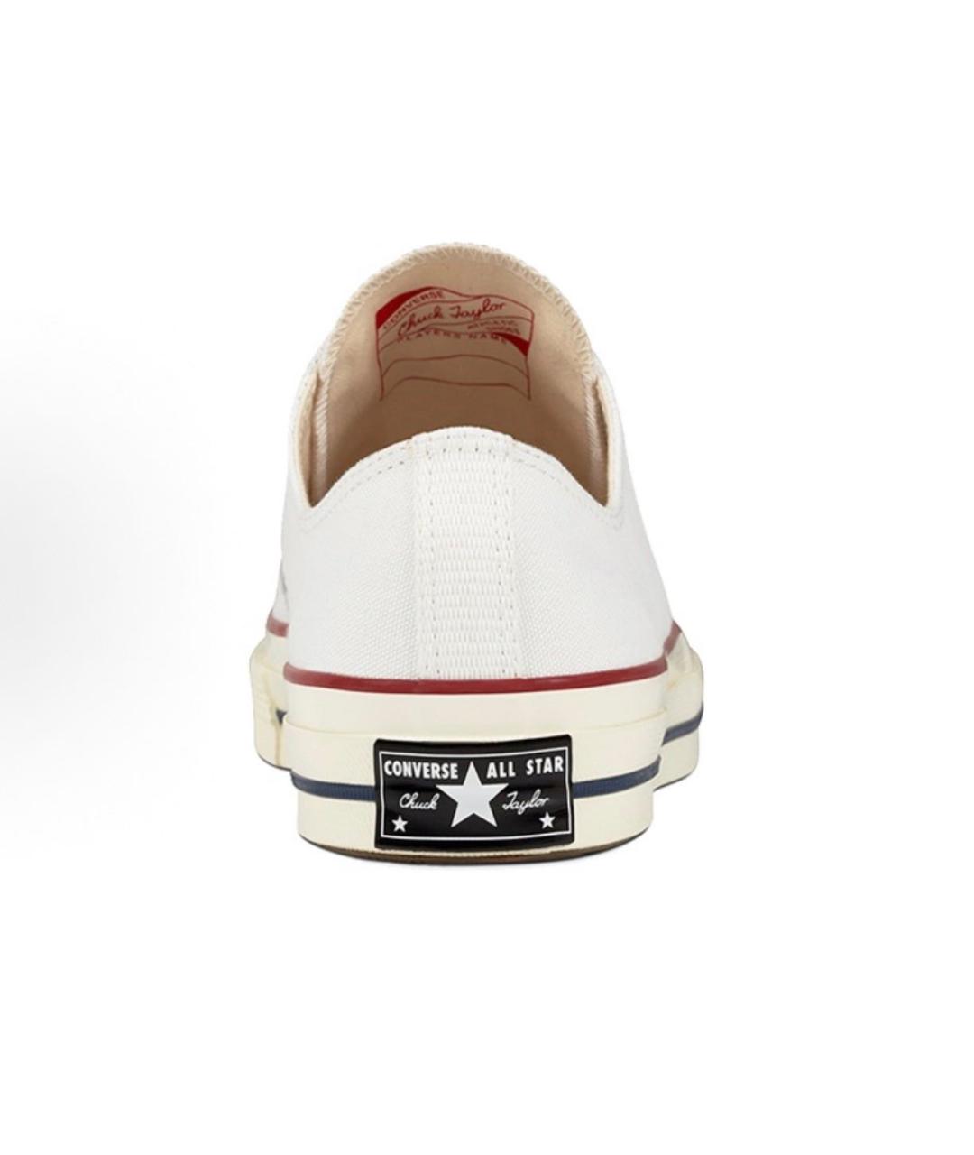 CONVERSE Белые текстильные кеды, фото 4