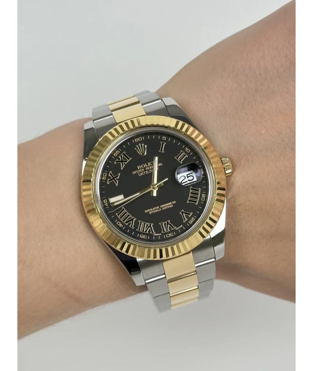 ROLEX Часы из желтого золота, фото 6