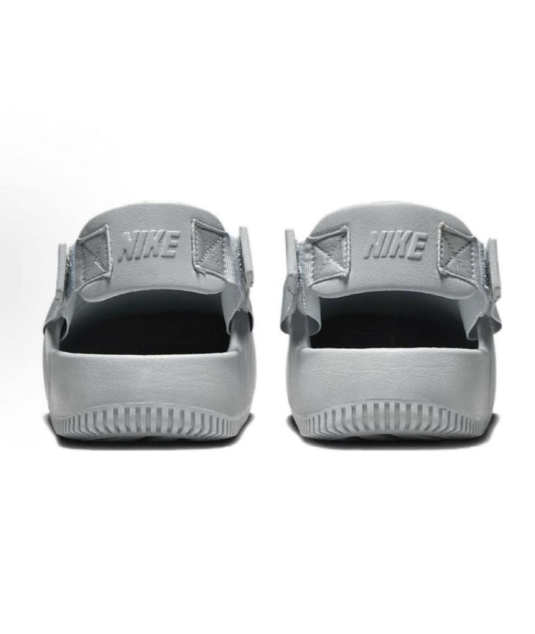NIKE Серые резиновые сандалии, фото 3
