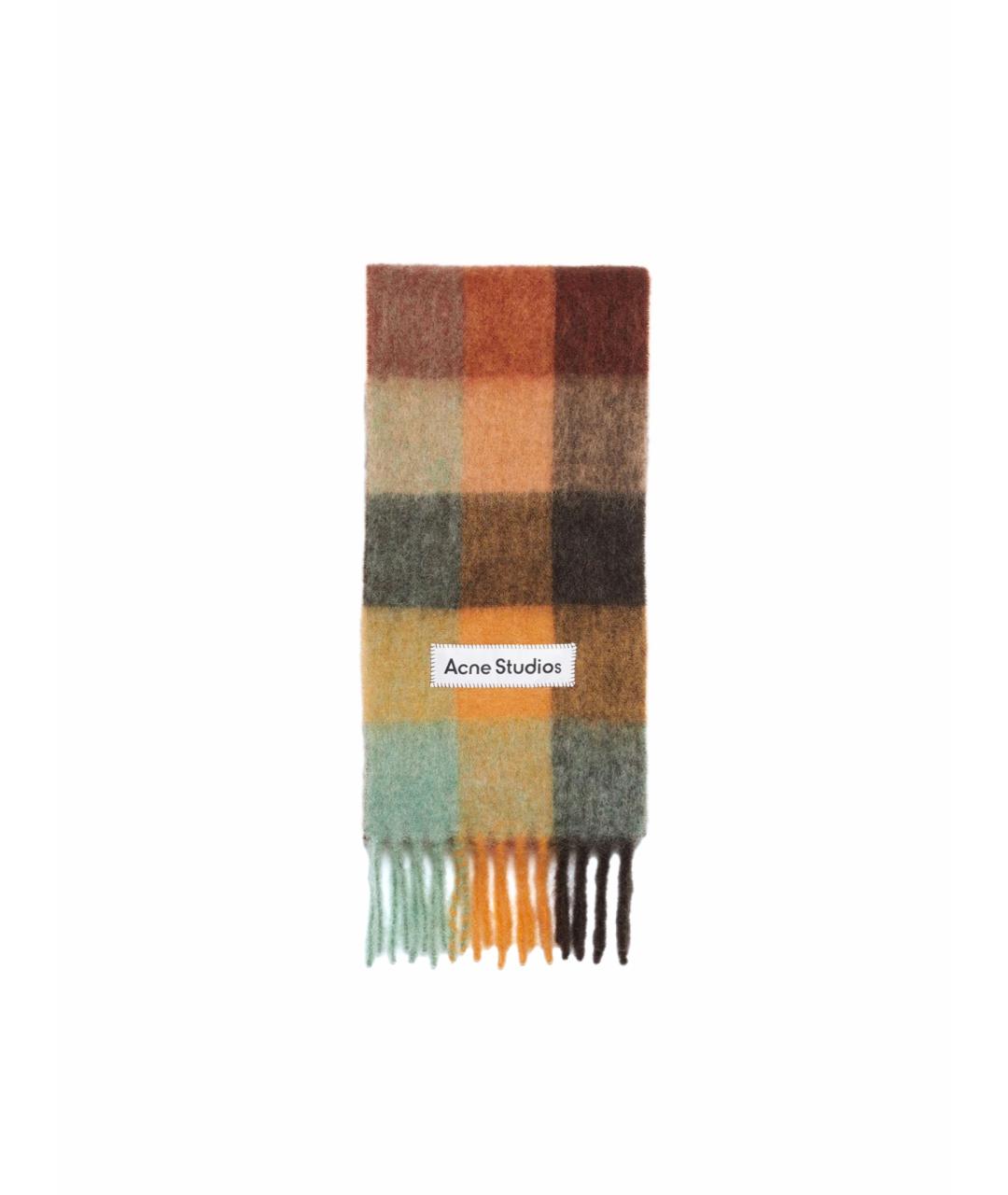 ACNE STUDIOS Мульти шерстяной шарф, фото 1