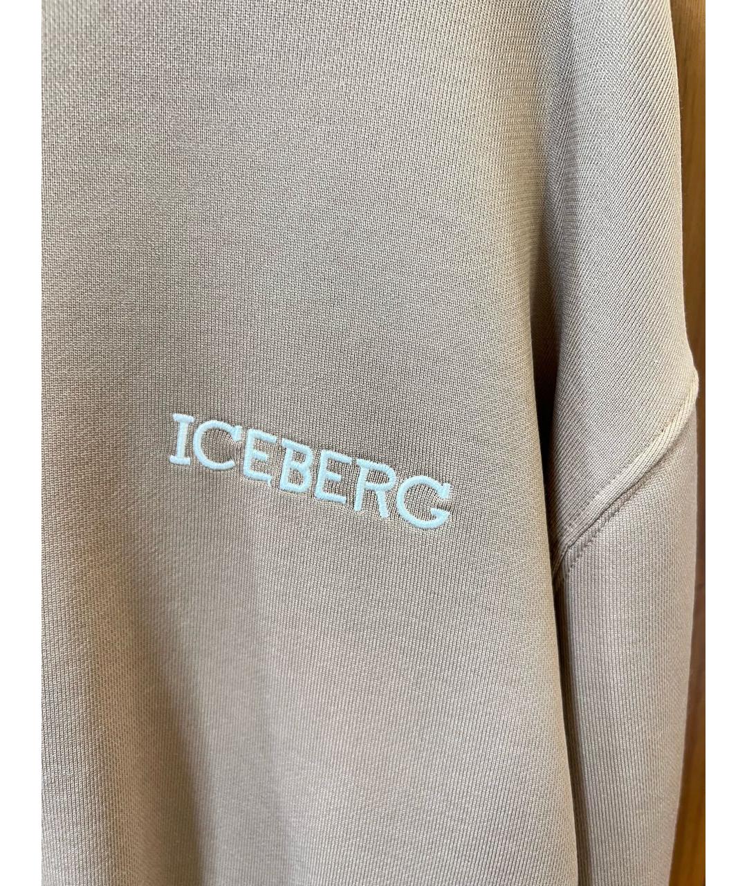 ICEBERG Бежевый хлопковый джемпер / свитер, фото 2