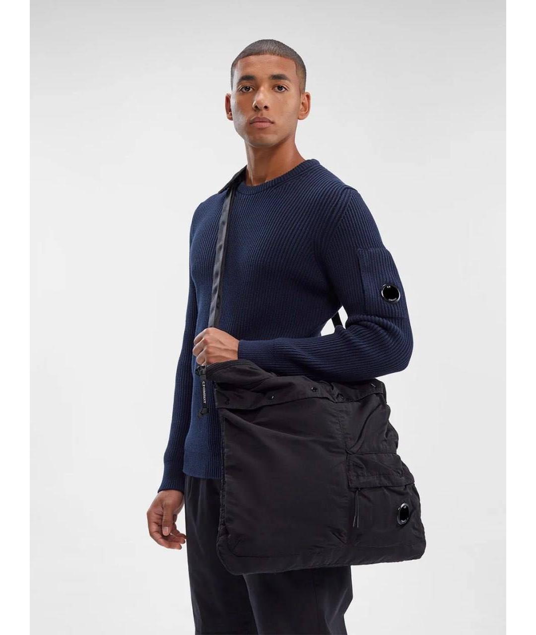 CP COMPANY Черная сумка на плечо, фото 3