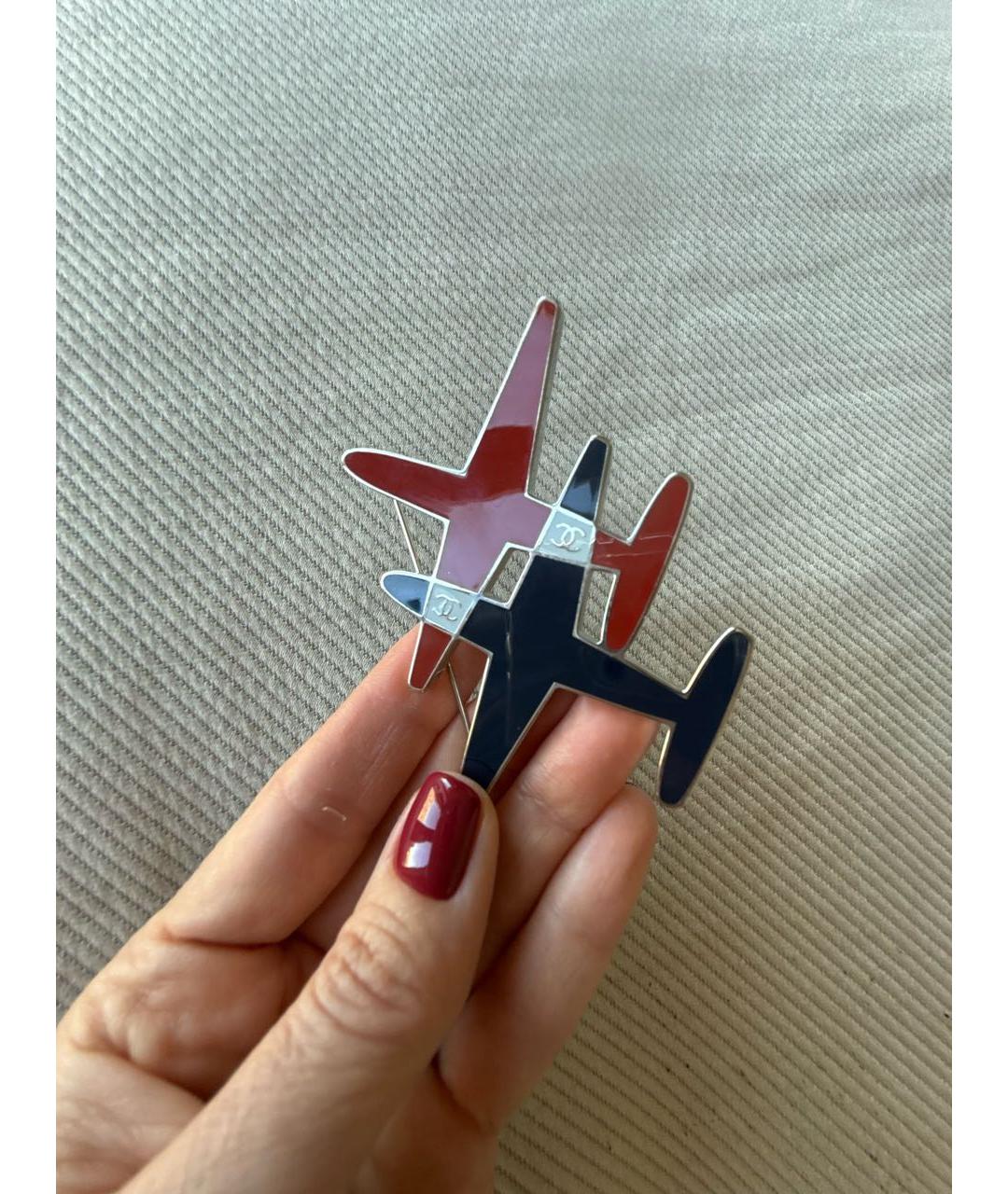 CHANEL Мульти металлическая булавка / брошь, фото 3