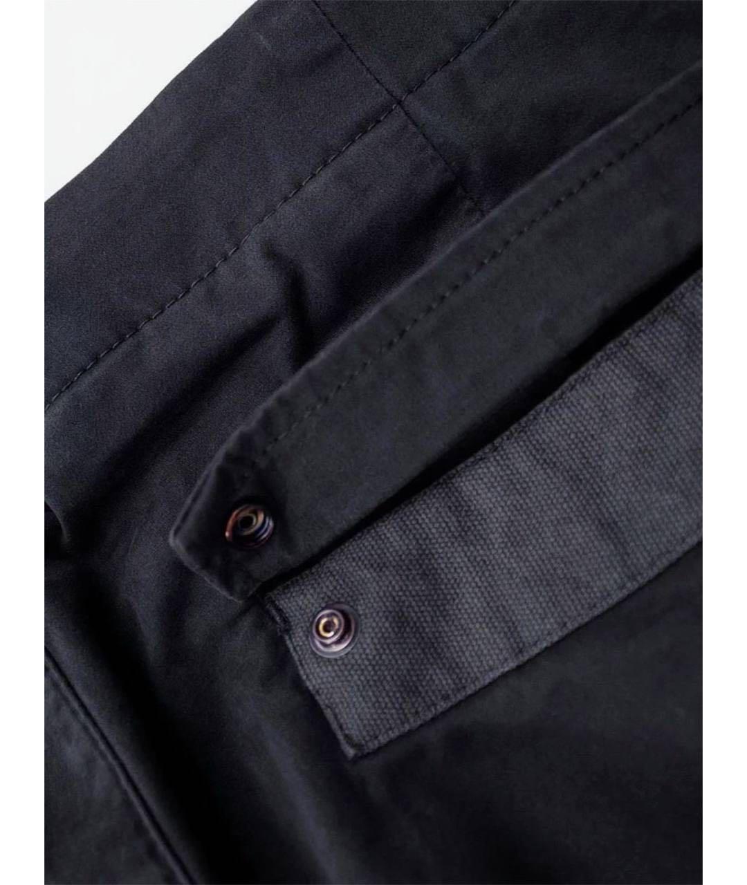CP COMPANY Черные хлопковые повседневные брюки, фото 4