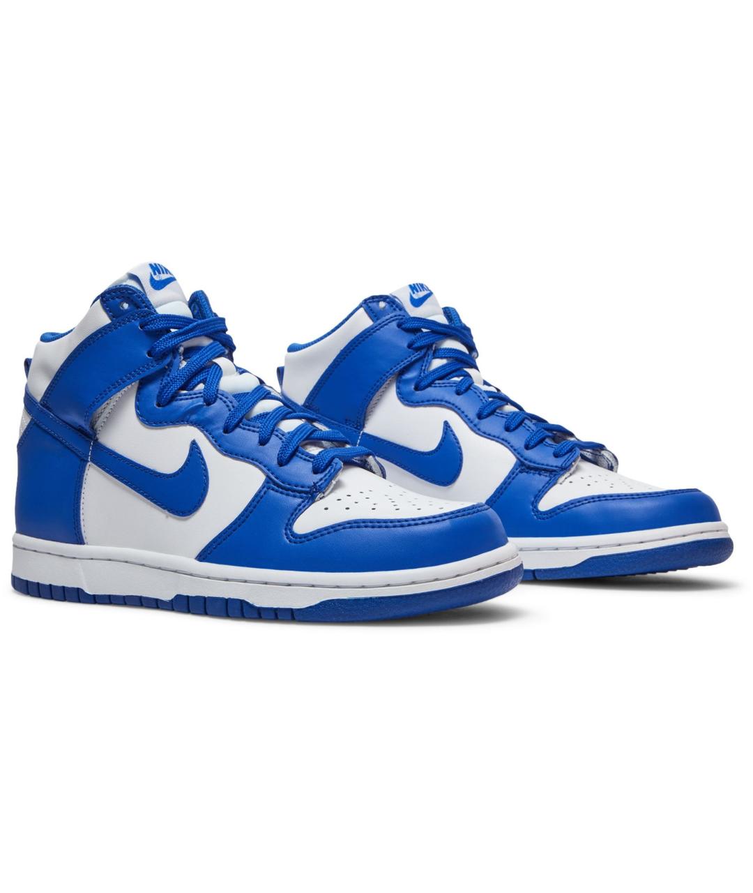 NIKE Синие кожаные кеды, фото 7
