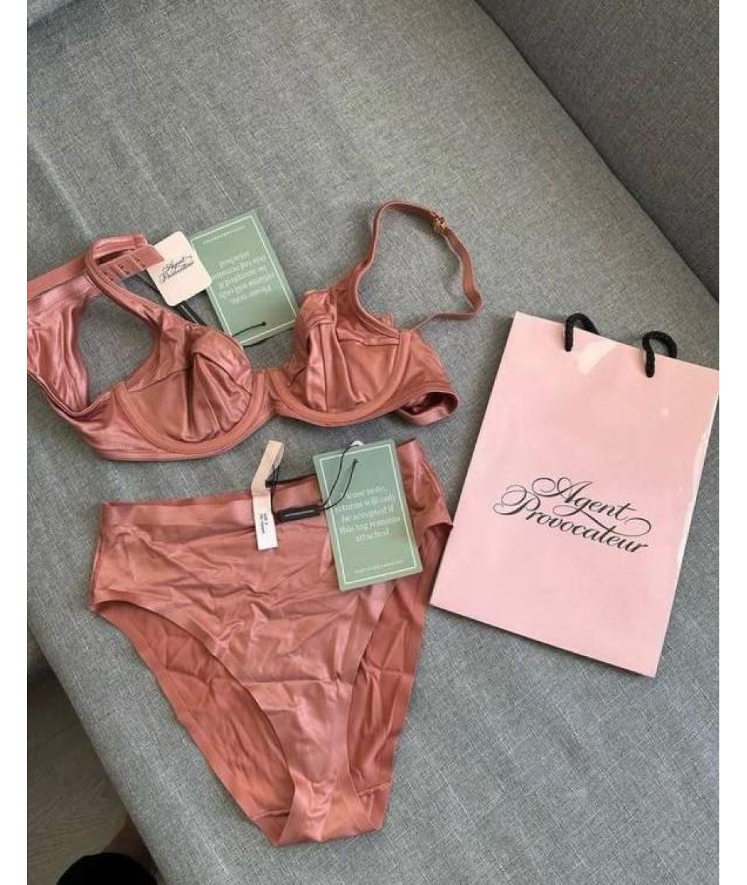 AGENT PROVOCATEUR Коралловый комплекты, фото 4