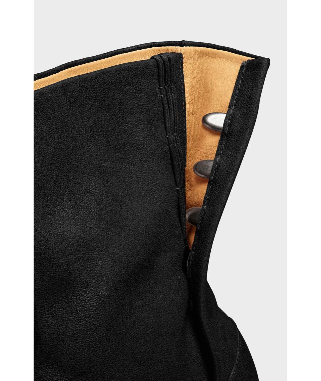 MAISON MARGIELA Черные кожаные ботильоны, фото 6