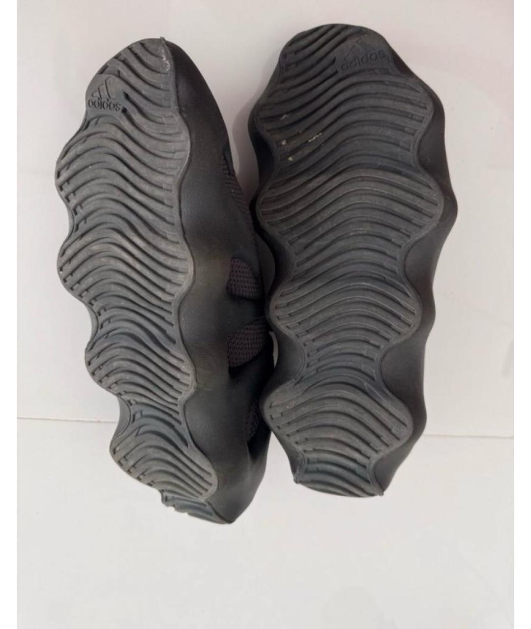 ADIDAS YEEZY Черные текстильные кроссовки, фото 2