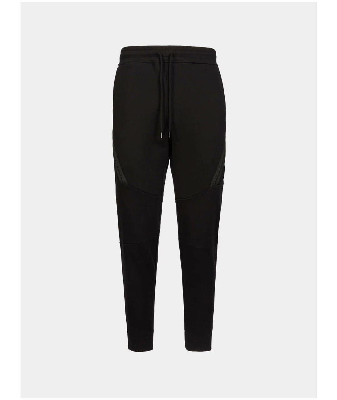 CP COMPANY Черные хлопковые повседневные брюки, фото 4