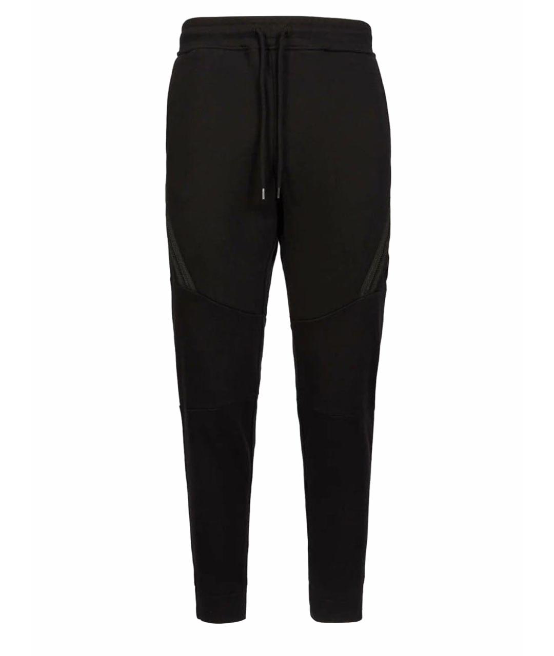 CP COMPANY Черные хлопковые повседневные брюки, фото 1