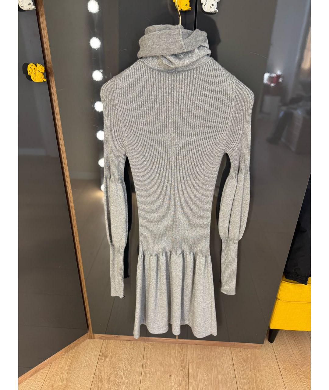 CHANEL Серебряное повседневное платье, фото 2