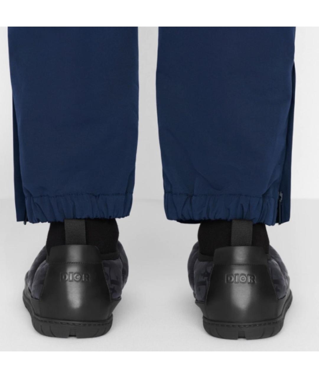 CHRISTIAN DIOR Черные слипоны, фото 6