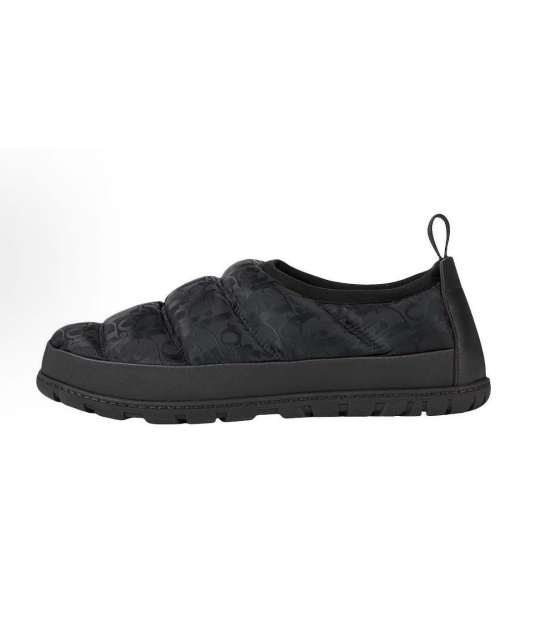 CHRISTIAN DIOR Черные слипоны, фото 10