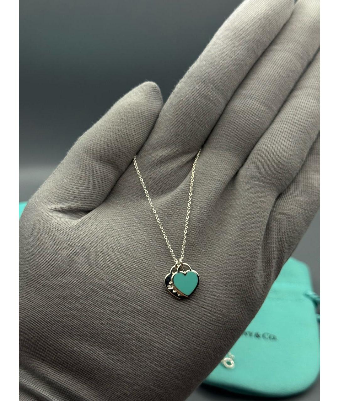 TIFFANY&CO Серебряная подвеска, фото 5