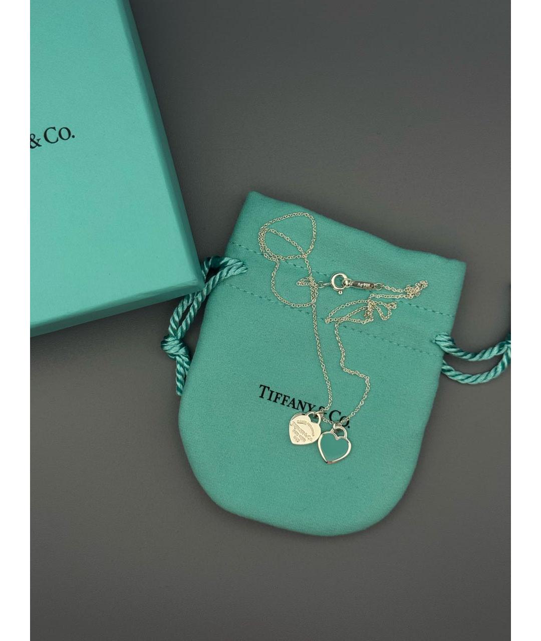 TIFFANY&CO Серебряная подвеска, фото 7