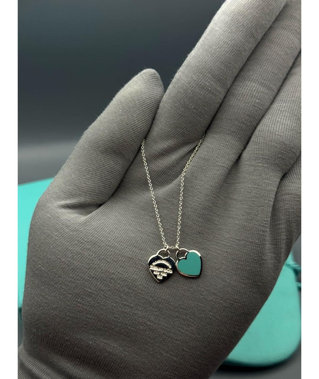 TIFFANY&CO Серебряная подвеска, фото 4