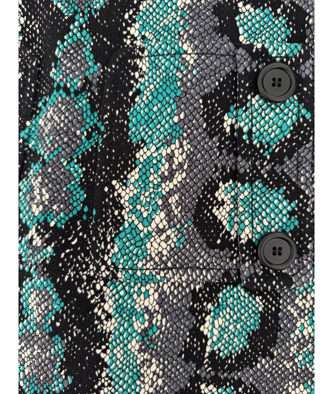 PRADA Мульти шерстяная юбка мини, фото 4