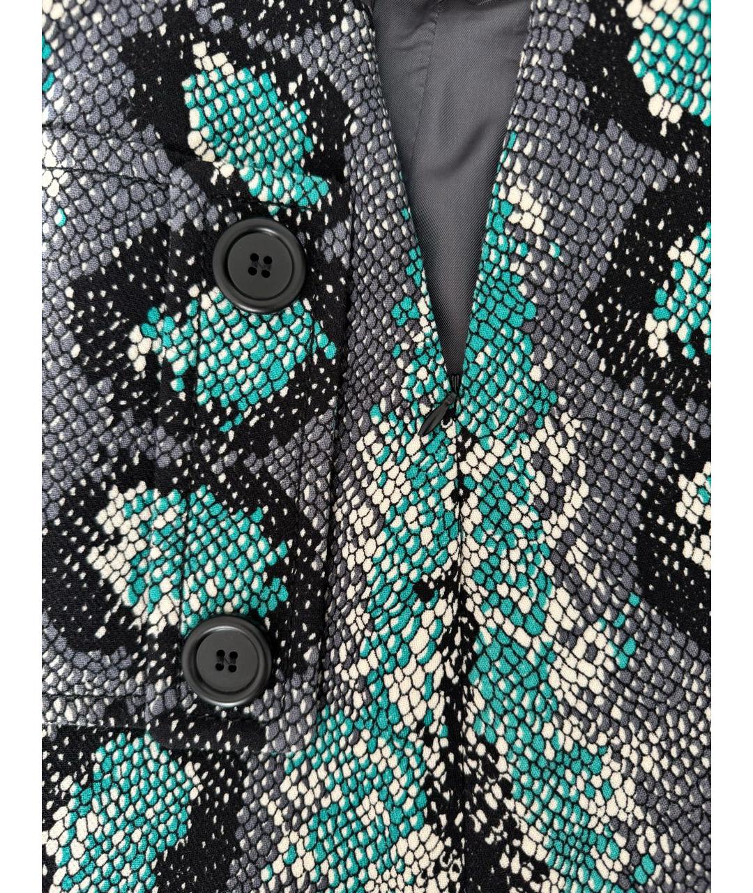 PRADA Мульти шерстяная юбка мини, фото 6